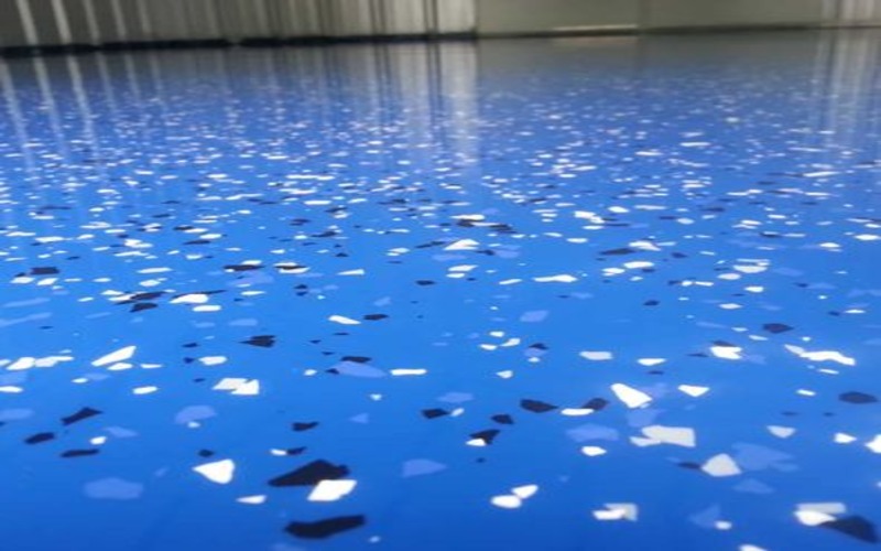 deep-blue-flake-epoxy-floor