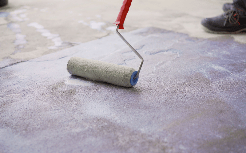 white Epoxy Flooring Installer for Wichita Falls