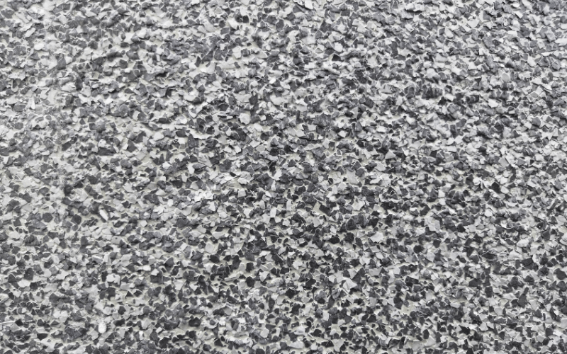 white speck Epoxy Flooring Installer for Wichita Falls